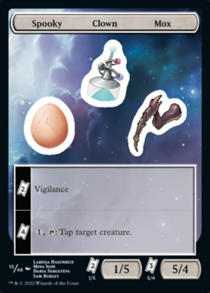Spooky Clown Mox [Unfinity Stickers] - Magic: The Gathering - Card Brawlers | Quebec | Canada |