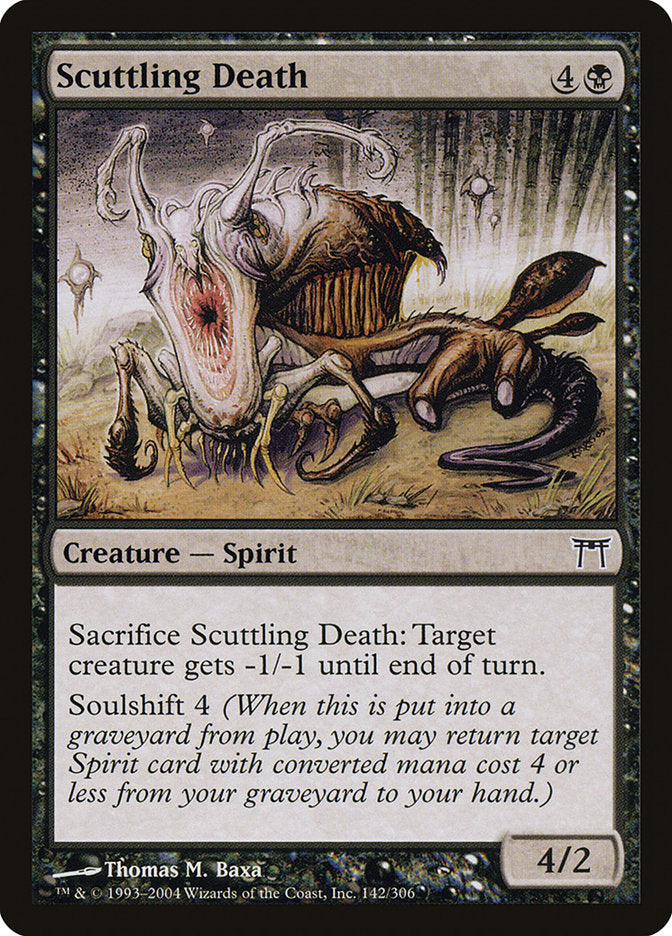 Scuttling Death [Champions of Kamigawa] - Magic: The Gathering - Card Brawlers | Quebec | Canada |