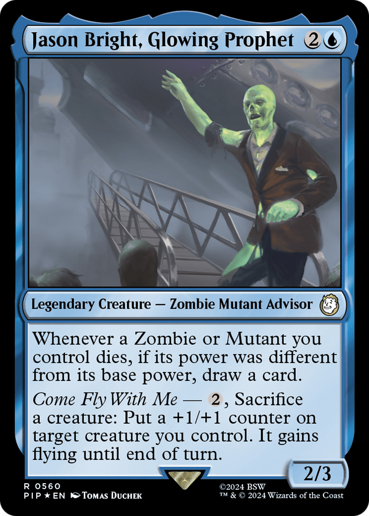 Jason Bright, Glowing Prophet (Surge Foil) [Fallout] - Magic: The Gathering - Card Brawlers | Quebec | Canada |