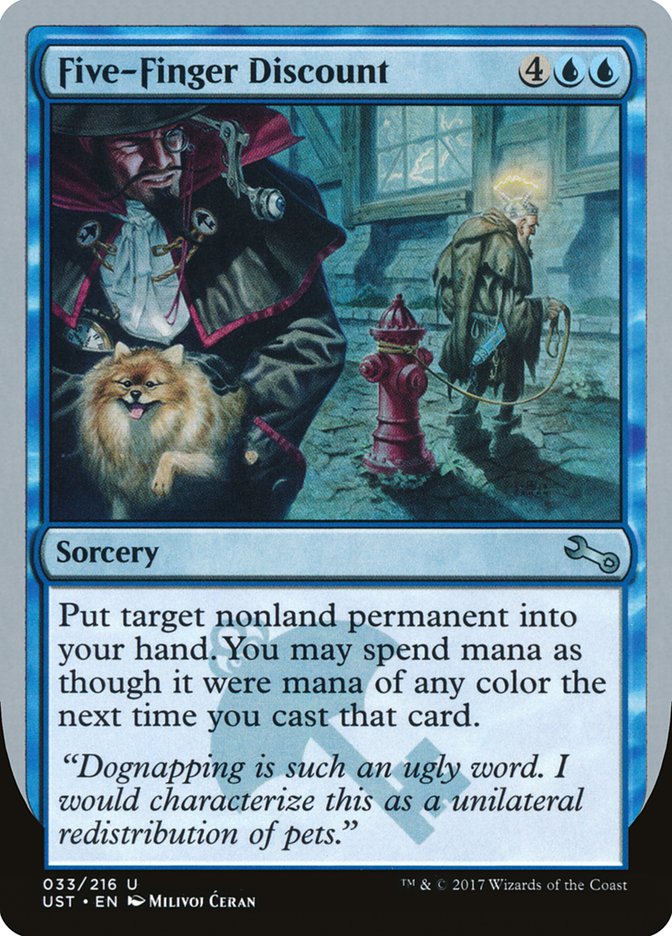 Five-Finger Discount [Unstable] - Magic: The Gathering - Card Brawlers | Quebec | Canada |