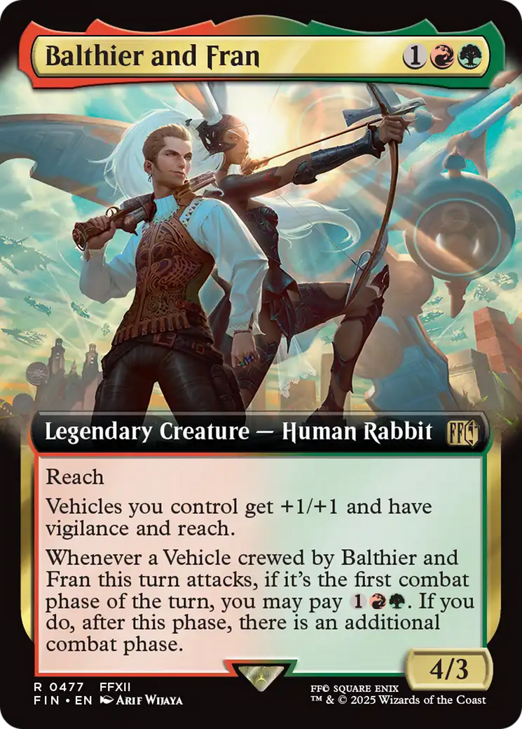 Balthier and Fran (Extended Art) [FINAL FANTASY] - Magic: The Gathering - Card Brawlers | Quebec | Canada |