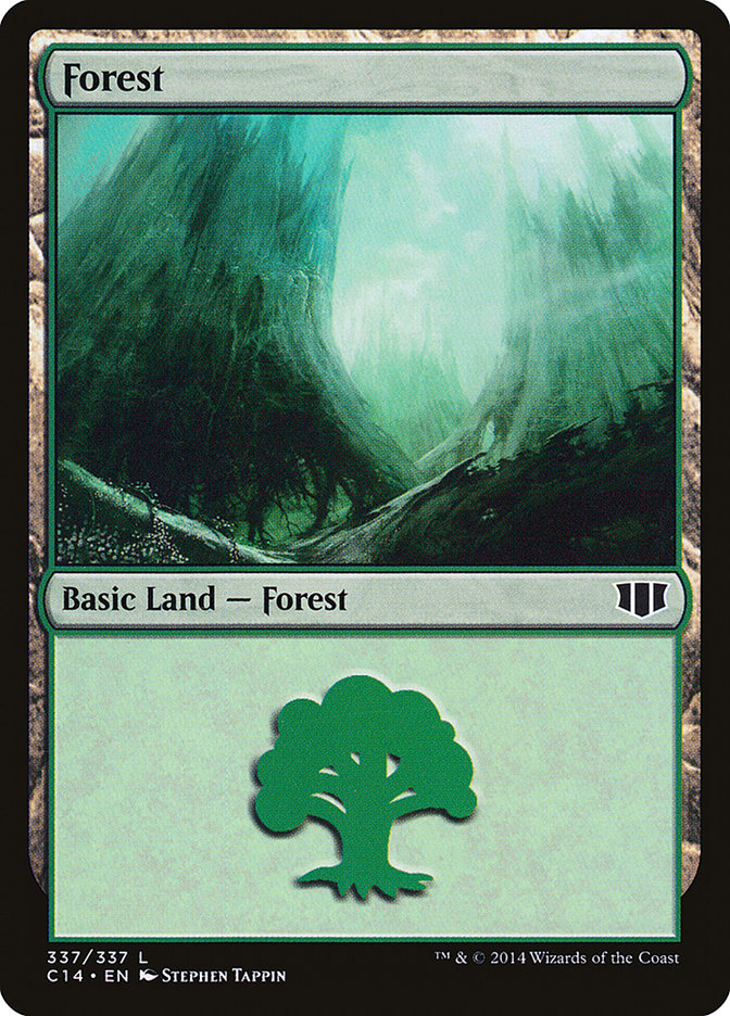 Forest (337) [Commander 2014] - Magic: The Gathering - Card Brawlers | Quebec | Canada |