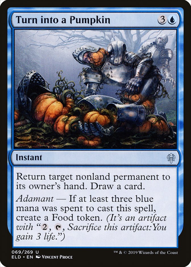 Turn into a Pumpkin [Throne of Eldraine] - Magic: The Gathering - Card Brawlers | Quebec | Canada |