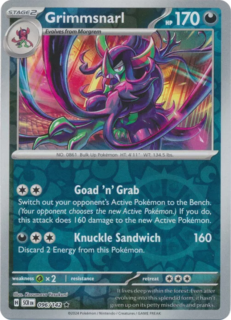 Grimmsnarl (096/142) [Scarlet & Violet: Stellar Crown] - Pokémon - Card Brawlers | Quebec | Canada |