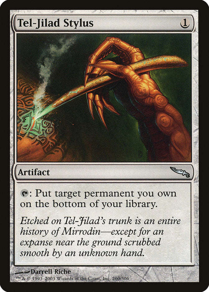 Tel-Jilad Stylus [Mirrodin] - Magic: The Gathering - Card Brawlers | Quebec | Canada |