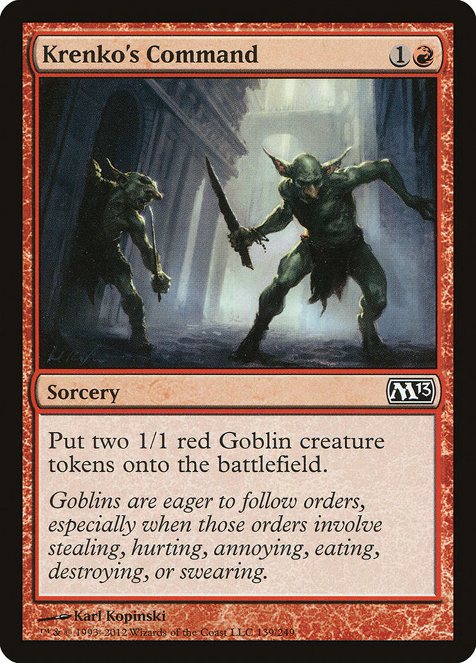 Krenko's Command [Magic 2013] - Magic: The Gathering - Card Brawlers | Quebec | Canada |