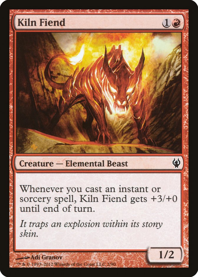 Kiln Fiend [Duel Decks: Izzet vs. Golgari] - Magic: The Gathering - Card Brawlers | Quebec | Canada |
