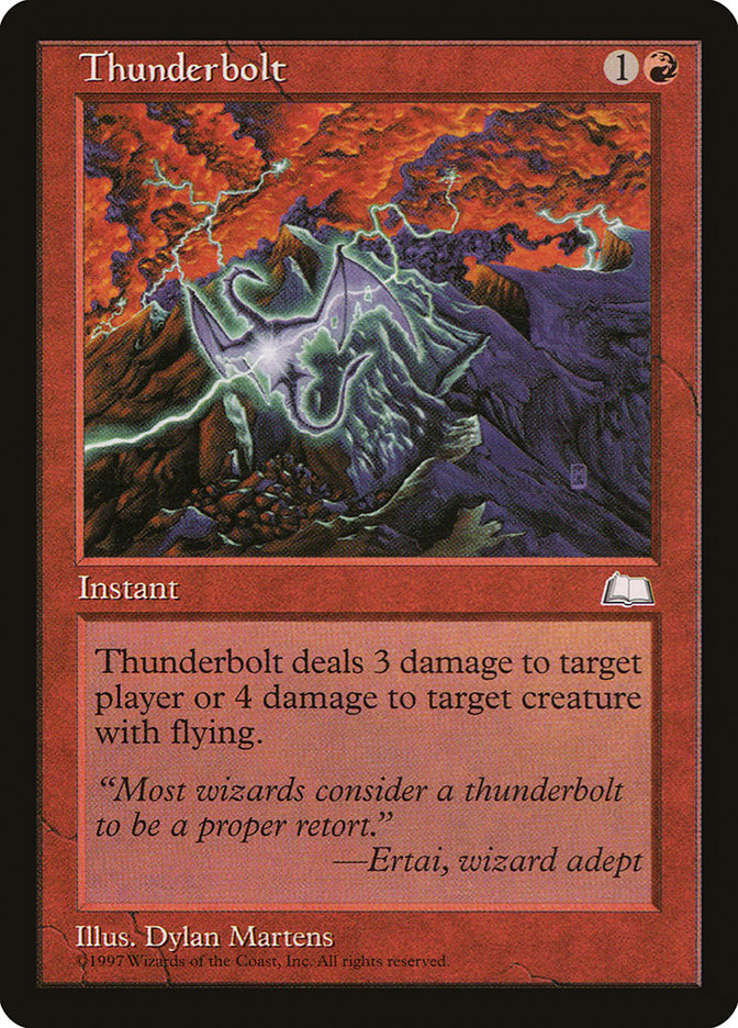Thunderbolt [Weatherlight] - Magic: The Gathering - Card Brawlers | Quebec | Canada |