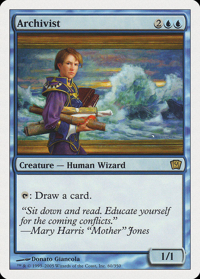 Archivist [Ninth Edition] - Magic: The Gathering - Card Brawlers | Quebec | Canada |