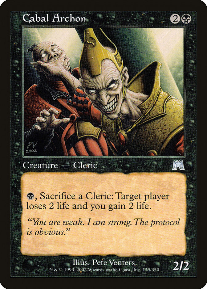 Cabal Archon [Onslaught] - Magic: The Gathering - Card Brawlers | Quebec | Canada |