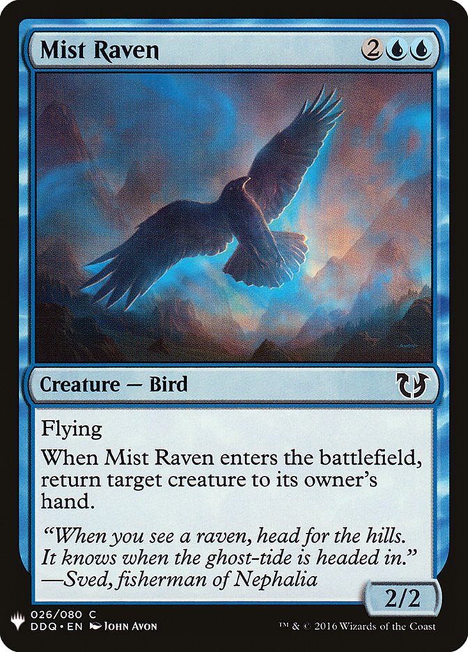 Mist Raven [Mystery Booster] - Magic: The Gathering - Card Brawlers | Quebec | Canada |