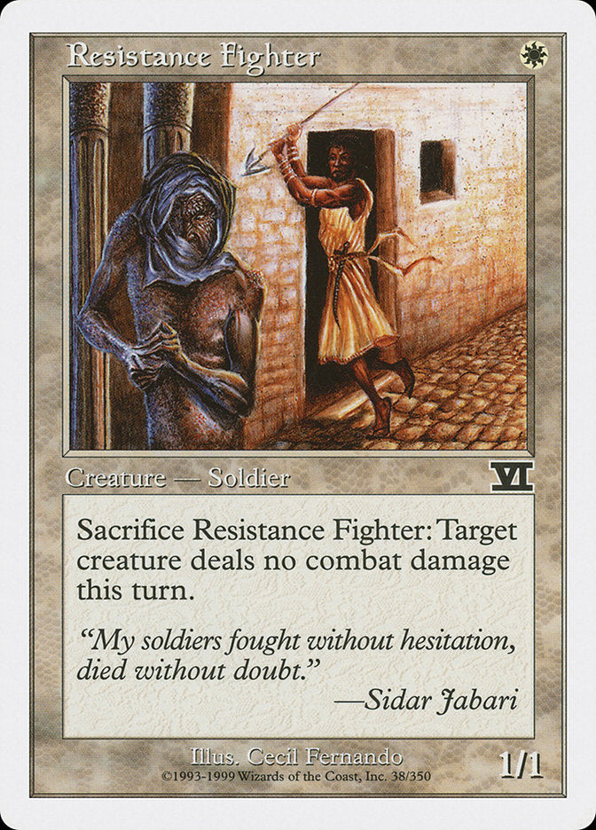 Resistance Fighter [Classic Sixth Edition] - Magic: The Gathering - Card Brawlers | Quebec | Canada |