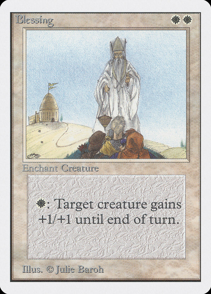 Blessing [Unlimited Edition] - Magic: The Gathering - Card Brawlers | Quebec | Canada |