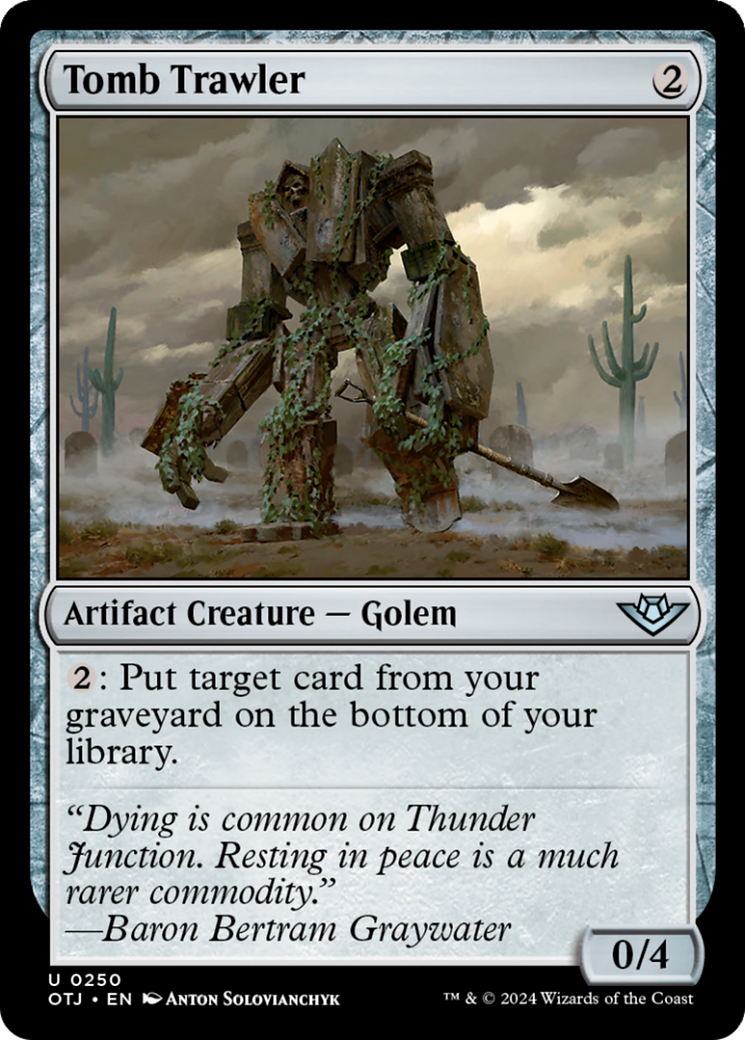 Tomb Trawler [Outlaws of Thunder Junction] - Magic: The Gathering - Card Brawlers | Quebec | Canada |