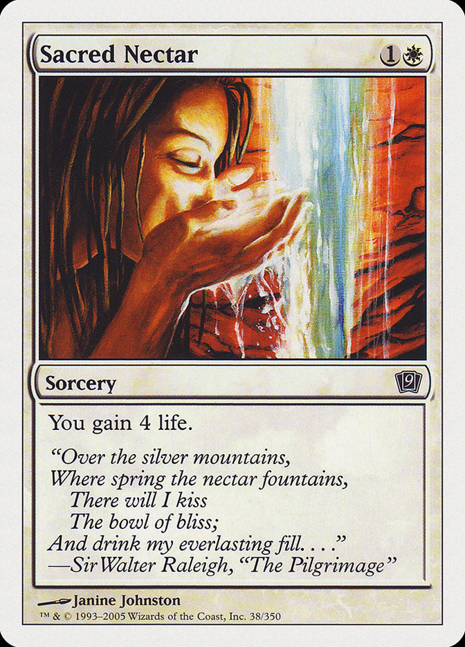 Sacred Nectar [Ninth Edition] - Magic: The Gathering - Card Brawlers | Quebec | Canada |