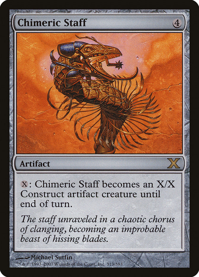 Chimeric Staff [Tenth Edition] - Magic: The Gathering - Card Brawlers | Quebec | Canada |