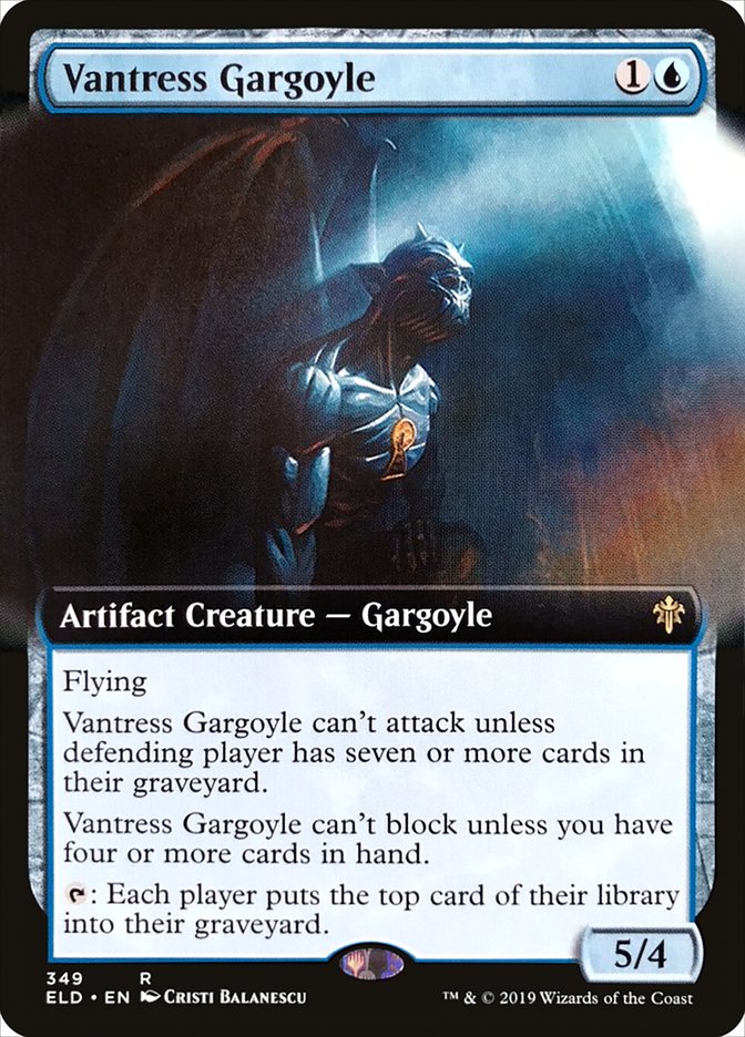 Vantress Gargoyle (Extended Art) [Throne of Eldraine] - Magic: The Gathering - Card Brawlers | Quebec | Canada |