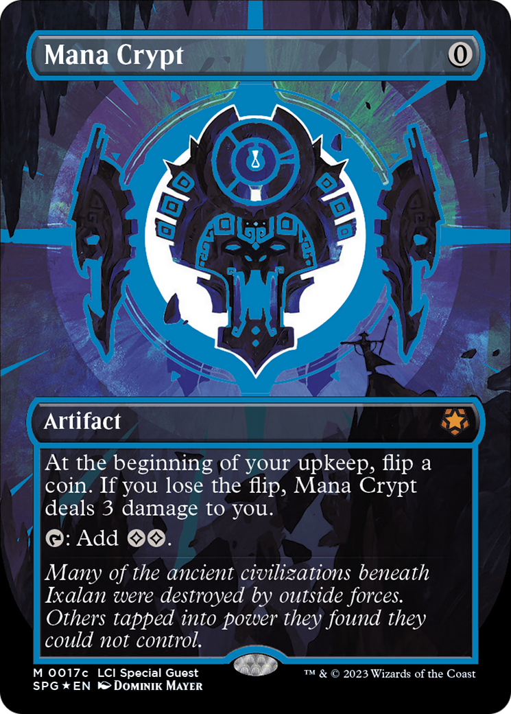 Mana Crypt (0017c) (Borderless) [The Lost Caverns of Ixalan Special Guests] - Magic: The Gathering - Card Brawlers | Quebec | Canada |