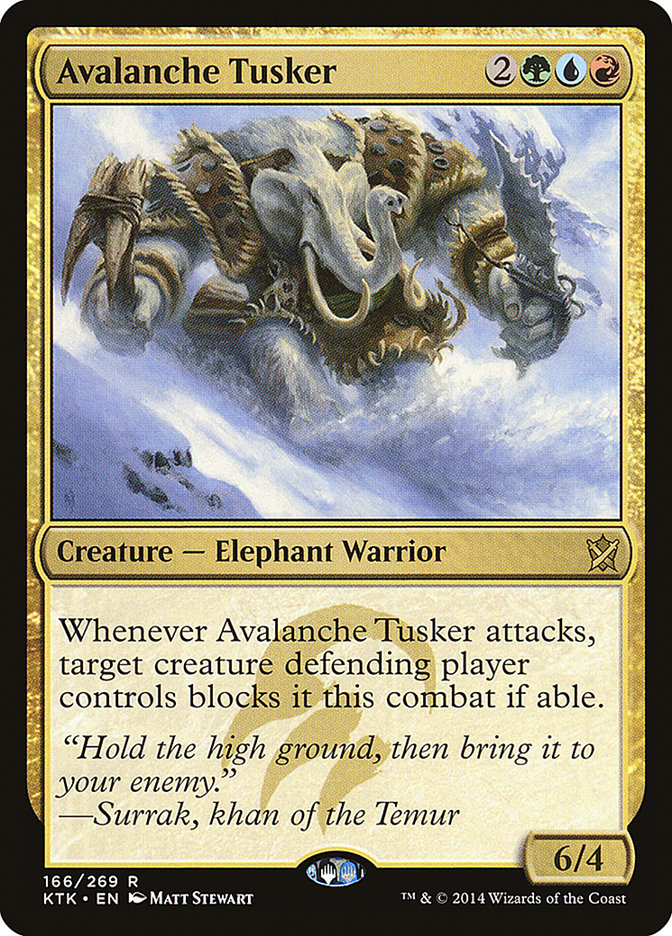 Avalanche Tusker [Khans of Tarkir] - Magic: The Gathering - Card Brawlers | Quebec | Canada |