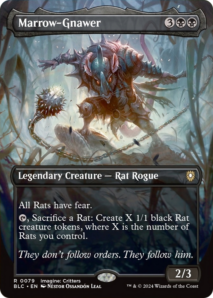 Marrow-Gnawer (Borderless) [Bloomburrow Commander] - Magic: The Gathering - Card Brawlers | Quebec | Canada |