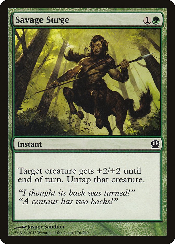 Savage Surge [Theros] - Magic: The Gathering - Card Brawlers | Quebec | Canada |
