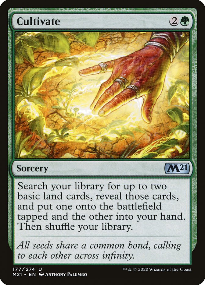 Cultivate [Core Set 2021] - Magic: The Gathering - Card Brawlers | Quebec | Canada |