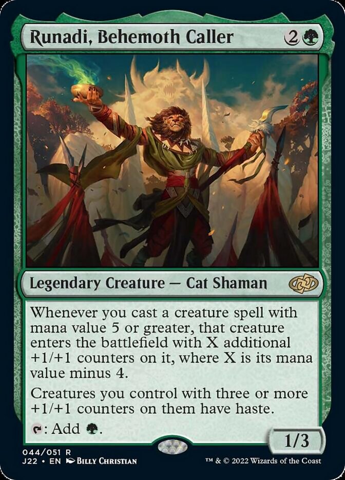 Runadi, Behemoth Caller [Jumpstart 2022] - Magic: The Gathering - Card Brawlers | Quebec | Canada |
