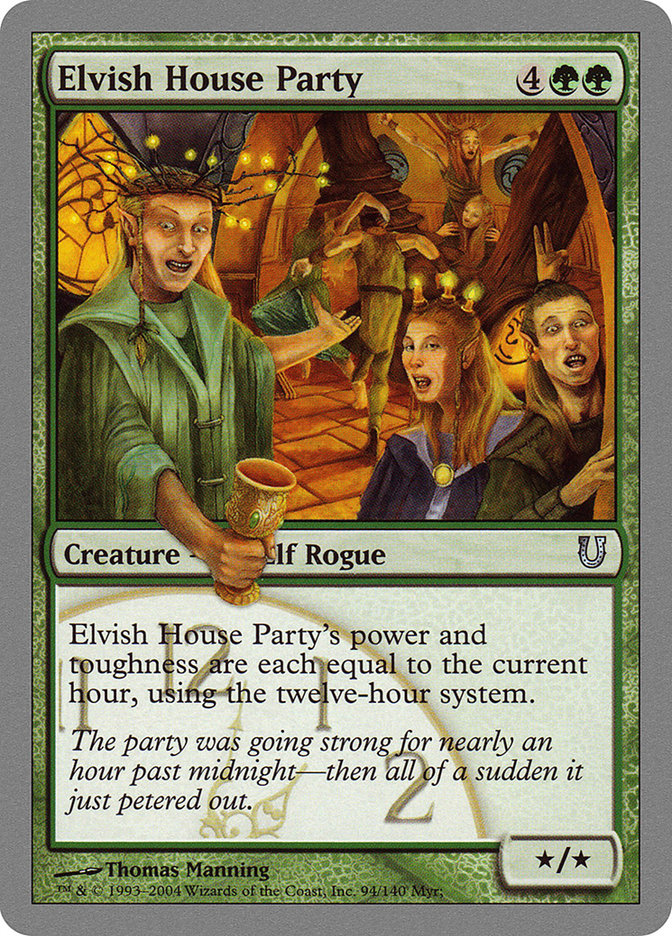 Elvish House Party [Unhinged] - Magic: The Gathering - Card Brawlers | Quebec | Canada |