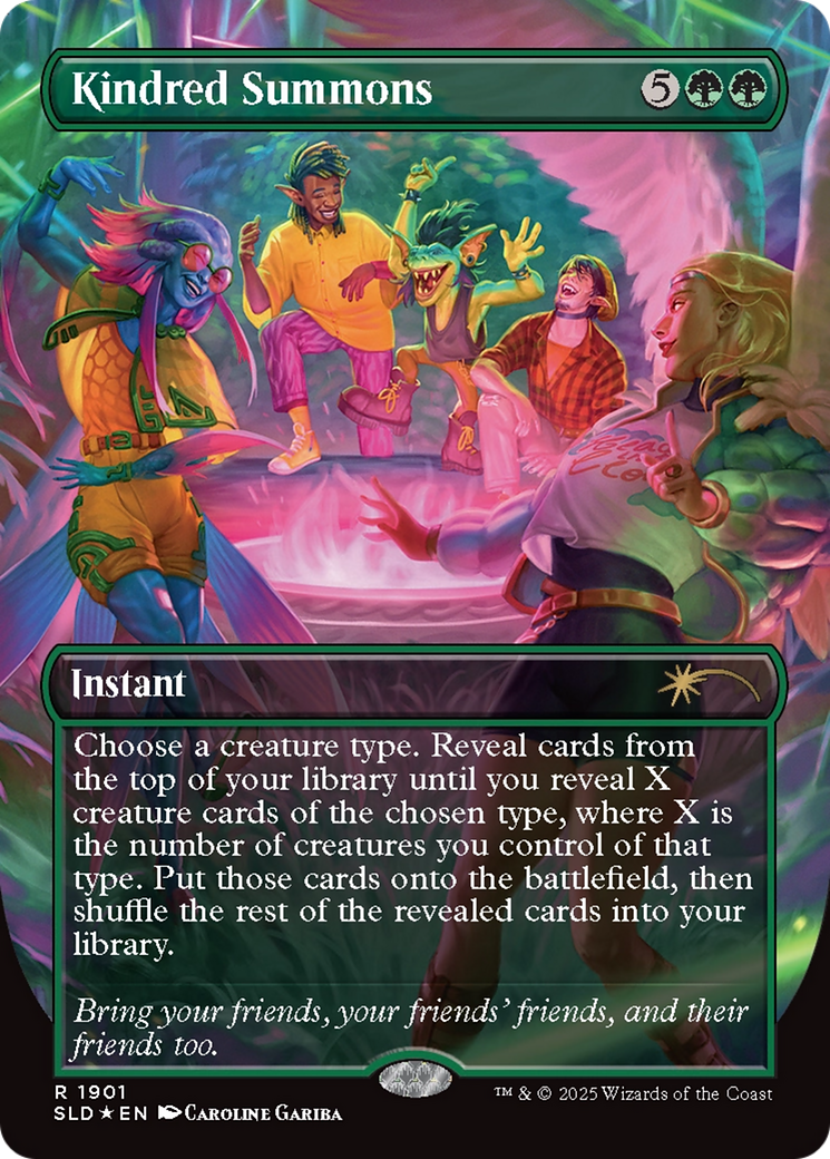 Kindred Summons (Double Rainbow Foil) [Secret Lair Drop Series] - Magic: The Gathering - Card Brawlers | Quebec | Canada |