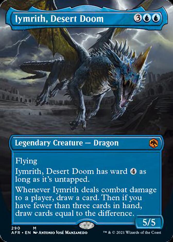 Iymrith, Desert Doom (Borderless Alternate Art) [Dungeons & Dragons: Adventures in the Forgotten Realms] - Magic: The Gathering - Card Brawlers | Quebec | Canada |