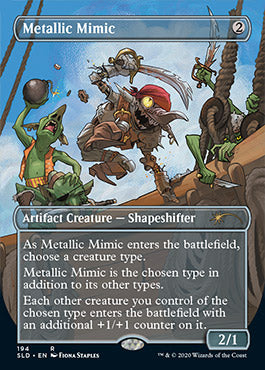 Metallic Mimic (Borderless) [Secret Lair Drop Series] - Magic: The Gathering - Card Brawlers | Quebec | Canada |