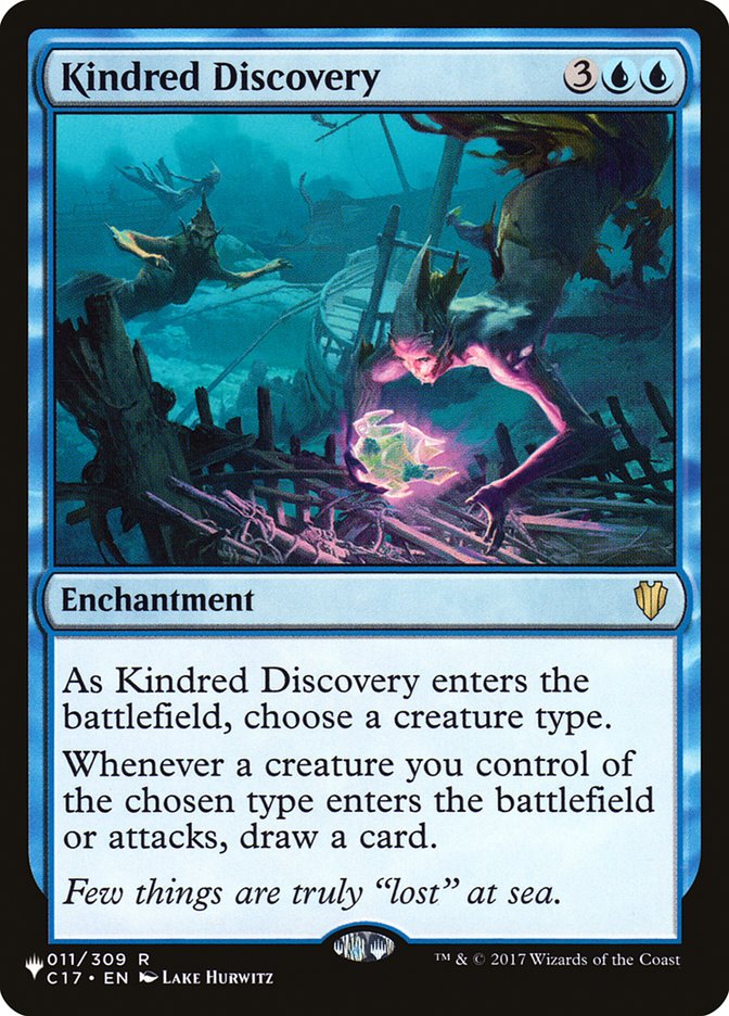 Kindred Discovery [The List] - Magic: The Gathering - Card Brawlers | Quebec | Canada |