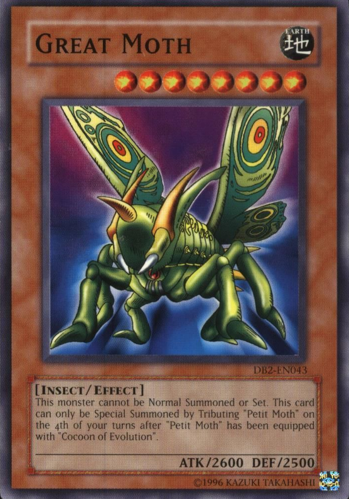 Great Moth [DB2-EN043] Common - Yu-Gi-Oh! - Card Brawlers | Quebec | Canada |