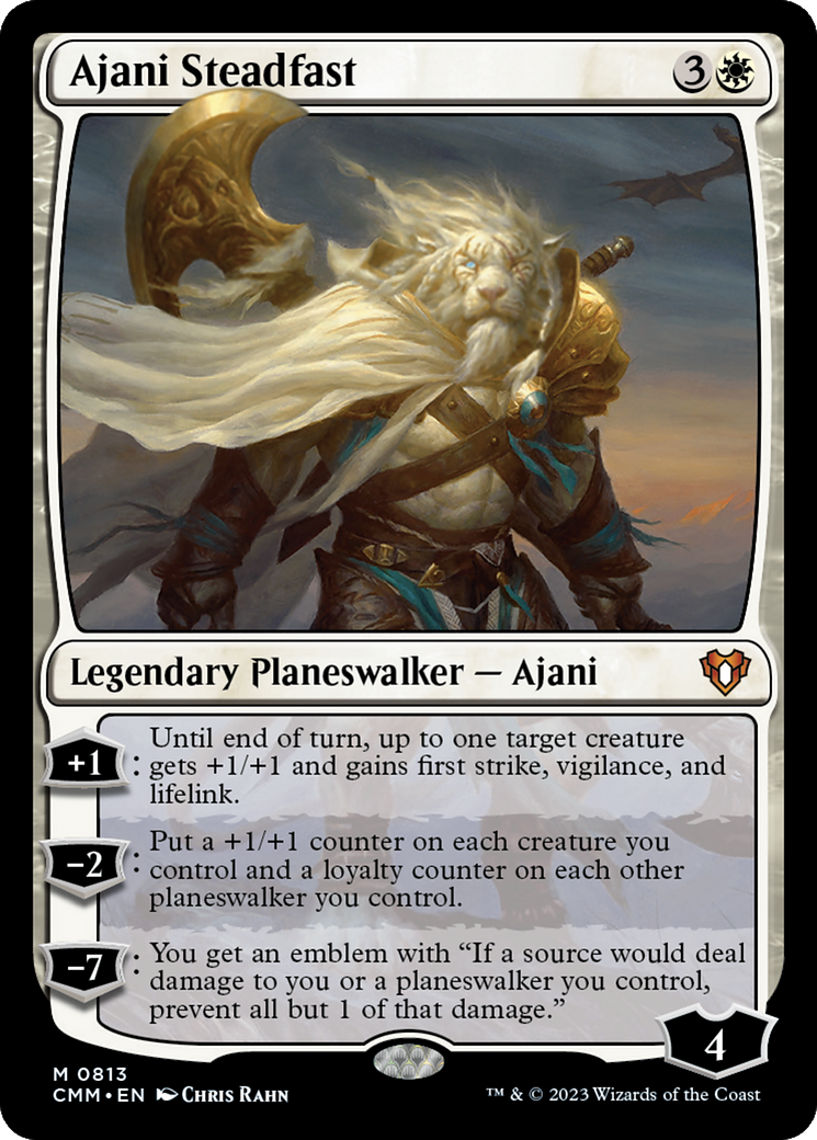 Ajani Steadfast [Commander Masters] - Magic: The Gathering - Card Brawlers | Quebec | Canada |