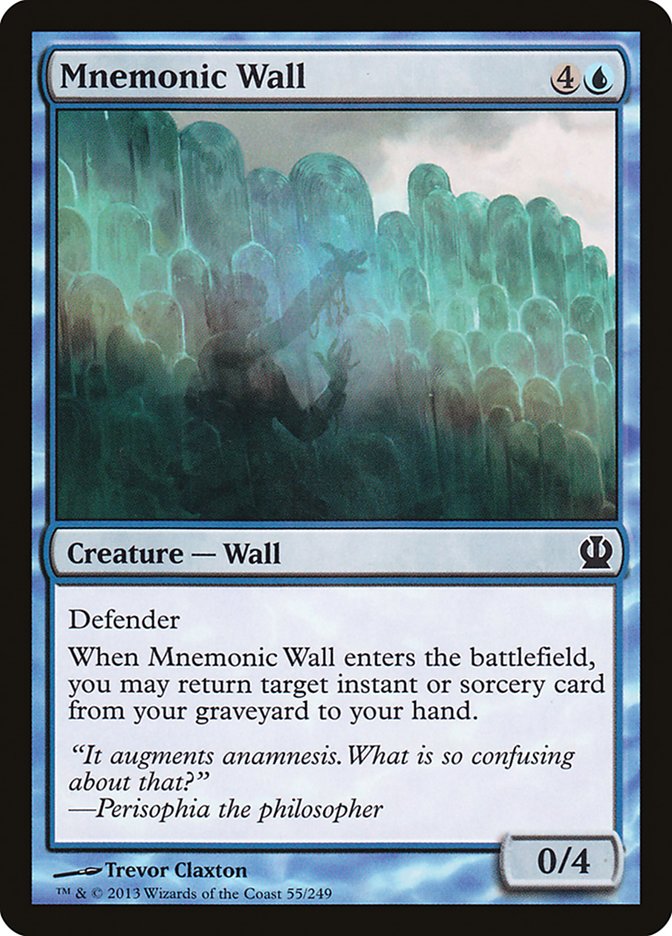 Mnemonic Wall [Theros] - Magic: The Gathering - Card Brawlers | Quebec | Canada |