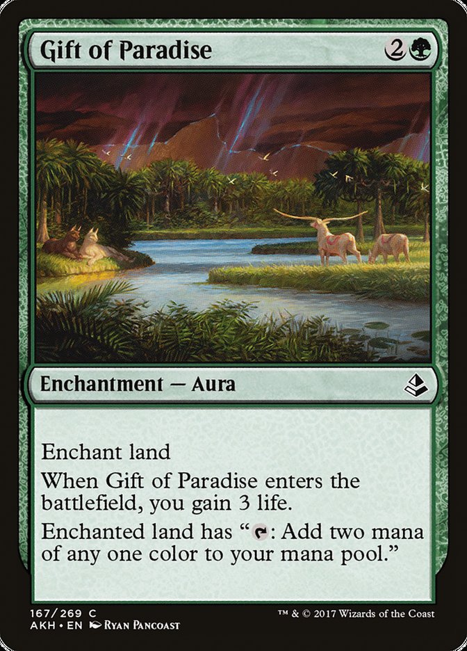 Gift of Paradise [Amonkhet] - Magic: The Gathering - Card Brawlers | Quebec | Canada |