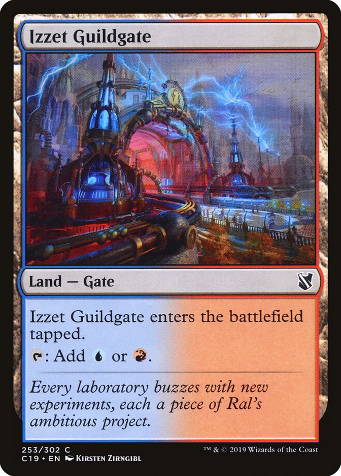 Izzet Guildgate [Commander 2019] - Magic: The Gathering - Card Brawlers | Quebec | Canada |