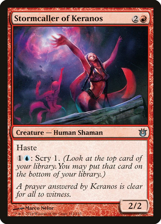 Stormcaller of Keranos [Born of the Gods] - Magic: The Gathering - Card Brawlers | Quebec | Canada |