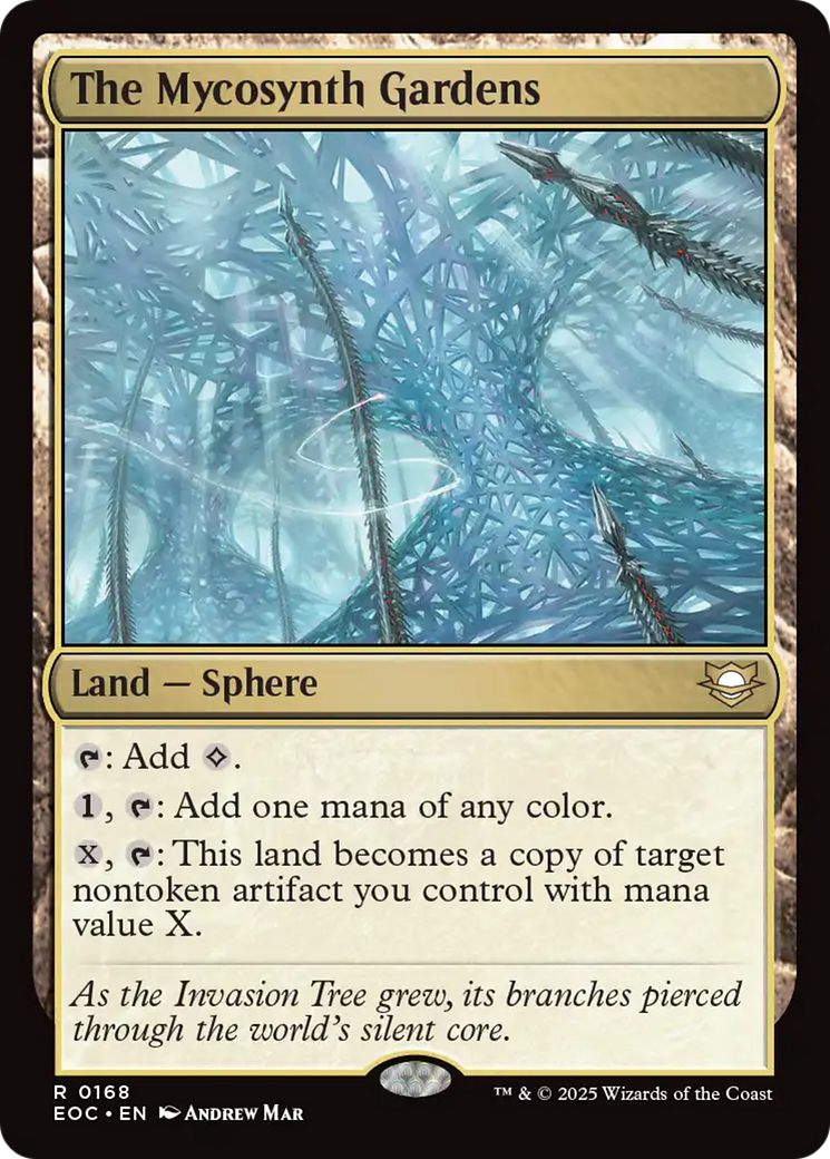 The Mycosynth Gardens [Edge of Eternities Commander] - Magic: The Gathering - Card Brawlers | Quebec | Canada |