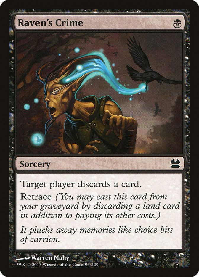 Raven's Crime [Modern Masters] - Magic: The Gathering - Card Brawlers | Quebec | Canada |