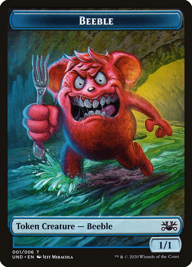 Beeble // Squirrel Double-Sided Token [Unsanctioned Tokens] - Magic: The Gathering - Card Brawlers | Quebec | Canada |