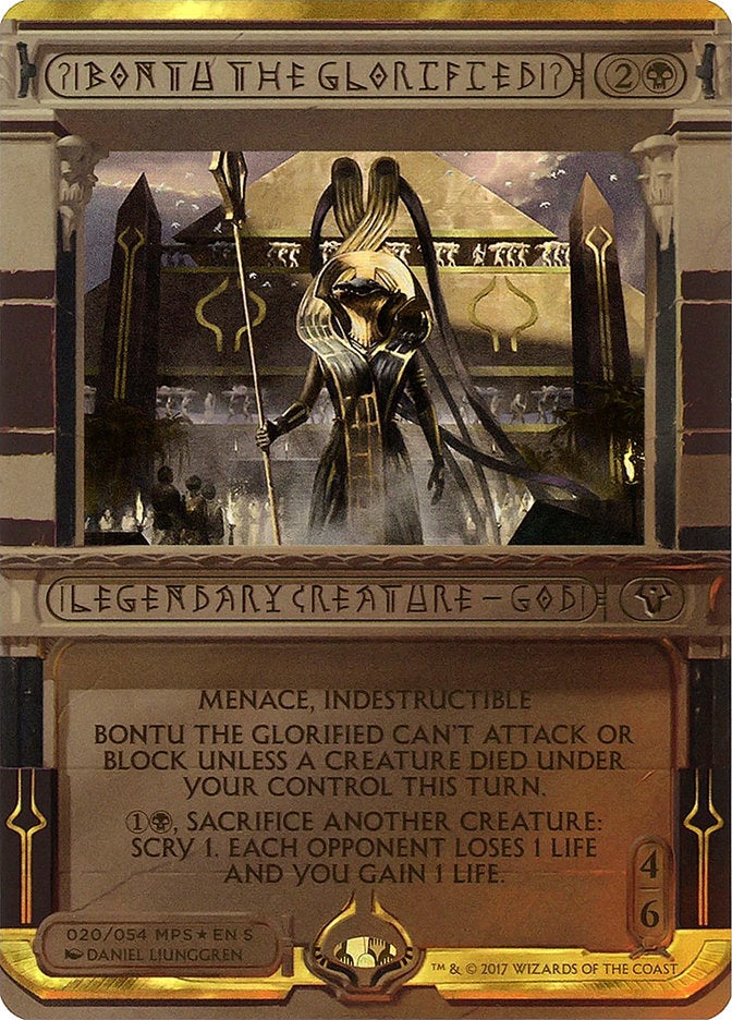 Bontu the Glorified (Invocation) [Amonkhet Invocations] - Magic: The Gathering - Card Brawlers | Quebec | Canada |