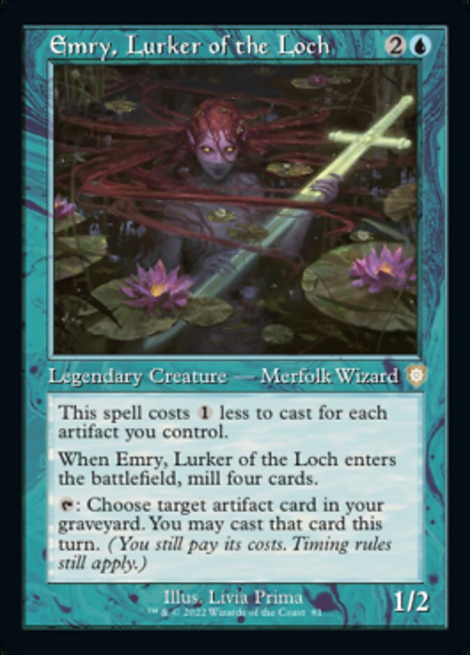 Emry, Lurker of the Loch (Retro) [The Brothers' War Commander] - Magic: The Gathering - Card Brawlers | Quebec | Canada |