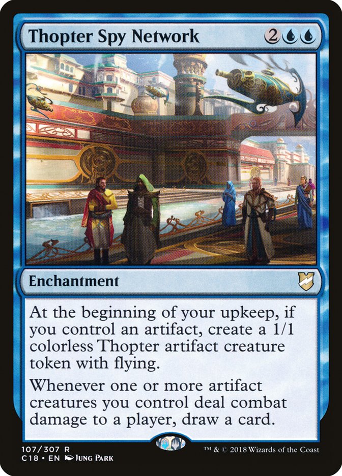 Thopter Spy Network [Commander 2018] - Magic: The Gathering - Card Brawlers | Quebec | Canada |