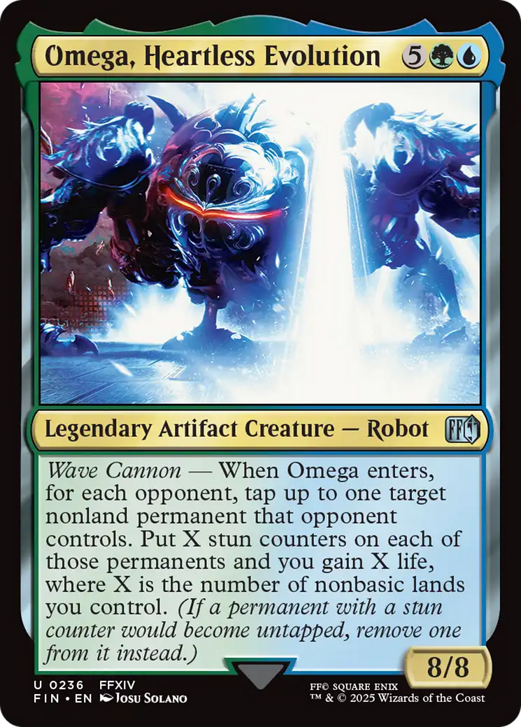 Omega, Heartless Evolution [FINAL FANTASY] - Magic: The Gathering - Card Brawlers | Quebec | Canada |