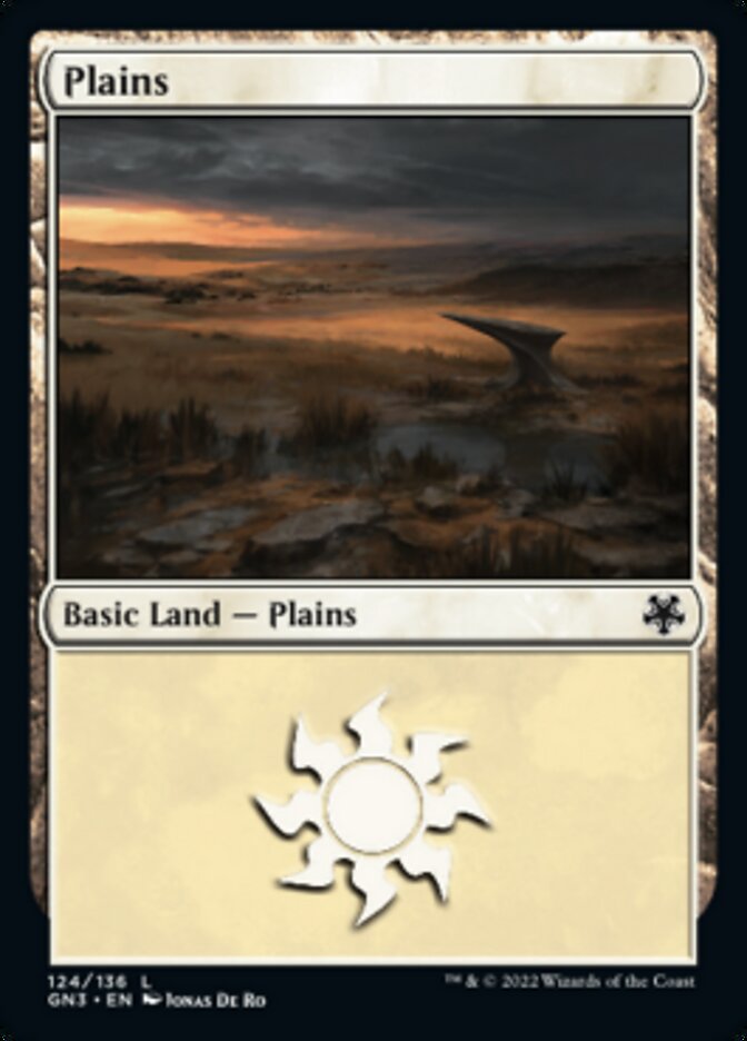 Plains (124) [Game Night: Free-for-All] - Magic: The Gathering - Card Brawlers | Quebec | Canada |