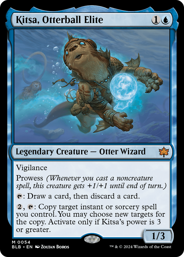 Kitsa, Otterball Elite [Bloomburrow] - Magic: The Gathering - Card Brawlers | Quebec | Canada |