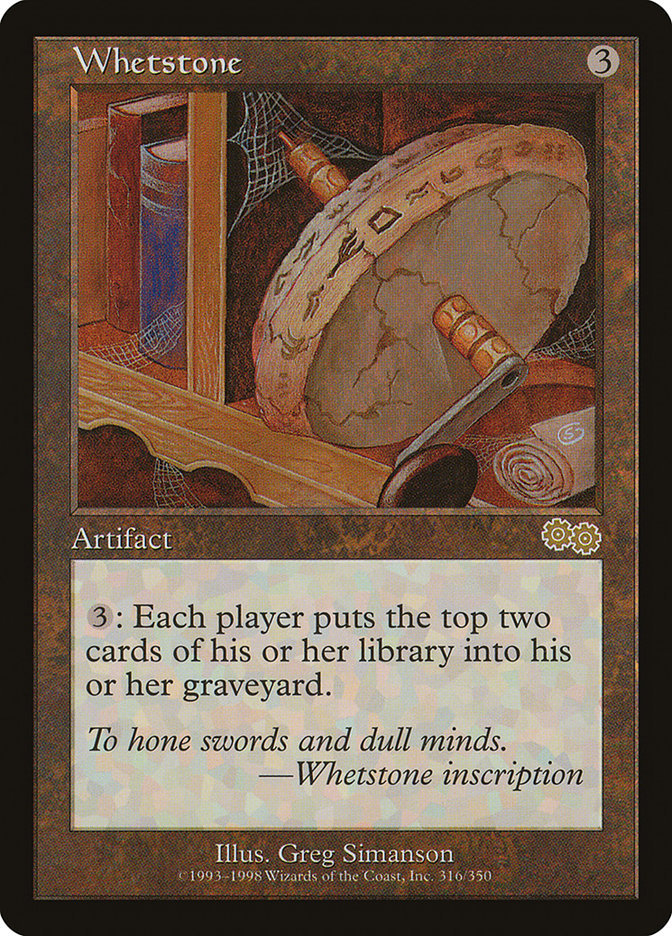 Whetstone [Urza's Saga] - Magic: The Gathering - Card Brawlers | Quebec | Canada |