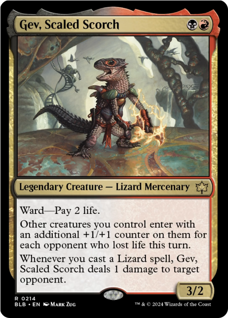 Gev, Scaled Scorch [Bloomburrow] - Magic: The Gathering - Card Brawlers | Quebec | Canada |