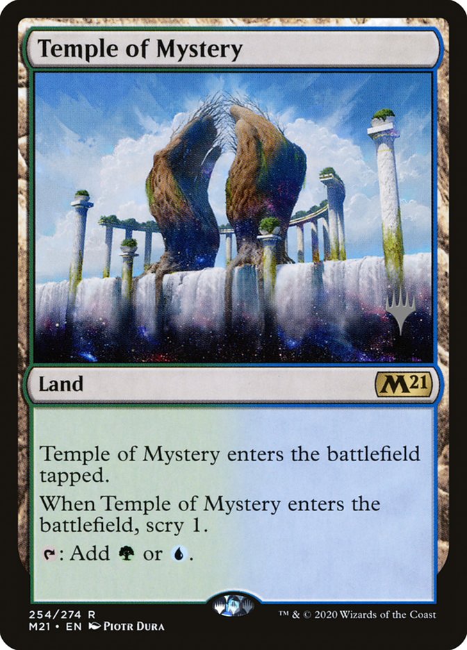 Temple of Mystery (Promo Pack) [Core Set 2021 Promos] - Magic: The Gathering - Card Brawlers | Quebec | Canada |